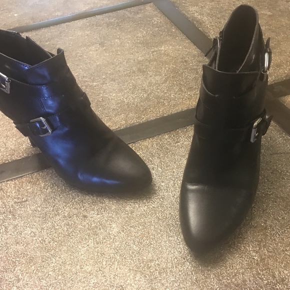 ralph lauren black booties